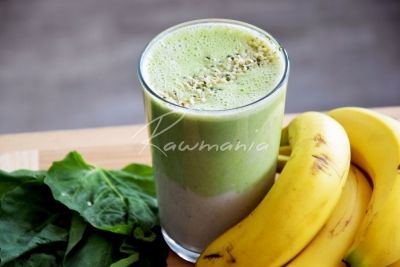 Zelen&eacute; vanilkov&eacute; smoothie