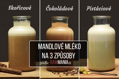 Mandlov&eacute; ml&eacute;ko 3x jinak
